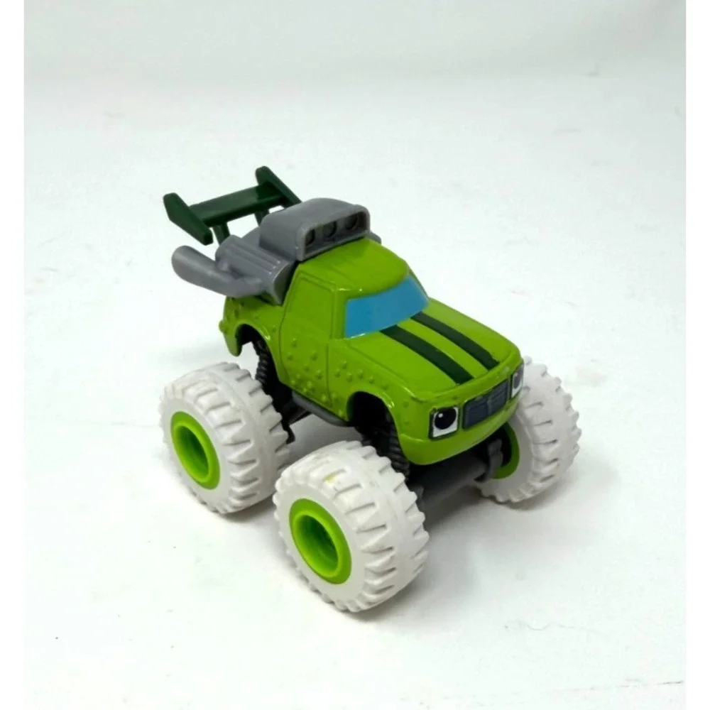 Blaze‎ And The Monster Machines Pickle Diecast Green Truck Vehicle Toy 2014